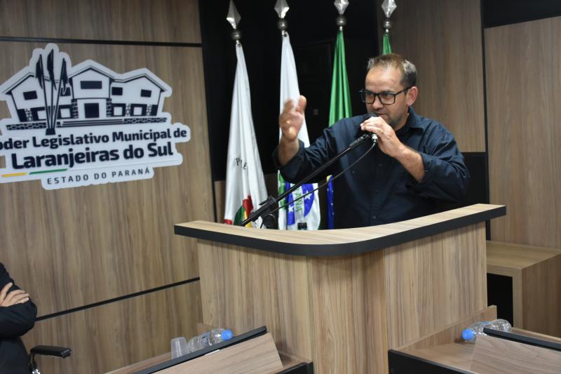 Secretário de Viação apresenta balanço de nove meses de gestão em sessão na Câmara